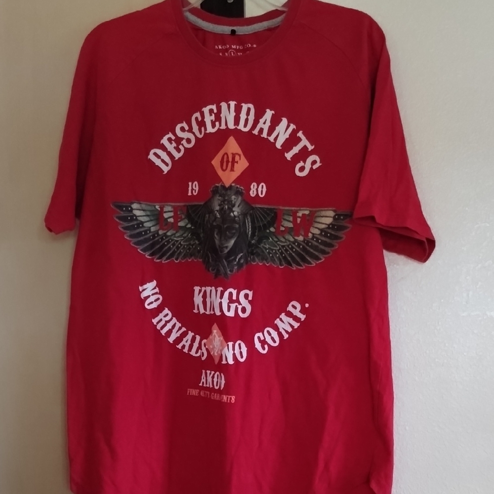 Akoo Red Graphic Short Sleeve Tee